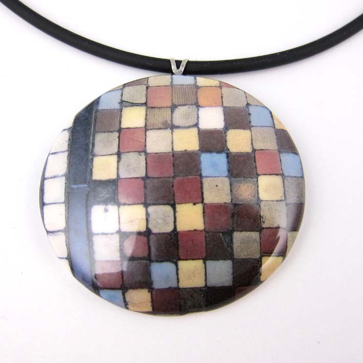 Leeds Art Gallery Tiles2 pendant